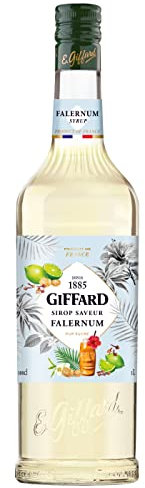 Giffard - Sirop saveur Falernum - Recette et Fabrication Françaises - Aromatique et exotique - 1 Litre