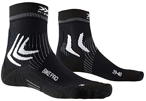X-Socks Bike Pro 4.0 Radsocke Schwarz Mann Grösse 45-47