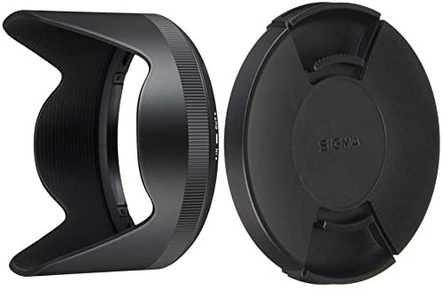 Sigma LH780-06 Gegenlichtblende (18-35 mm/F1,8 für DC) schwarz & Sigma A00121 Objektiv-Frontdeckel LCF-72mm III