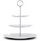 FIFTYEIGHT PRODUCTS I Food Temple - 3 stufig (Porzellan, Durchmesser Teller 18-24 com, weiß, Made in Germany)