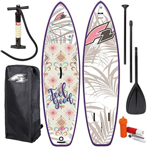 F2 Feelgood SUP 10,2 - Stand UP Paddle Board & PADDEL - TESTBOARD