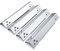 teileplus24 BR02-4-SM Gasgrill Edelstahl Brennerabdeckung kompatibel mit Burnhard Big Fred Basic | Flavorizer Bars | Passgenau | Rostfrei | Brennerschutz