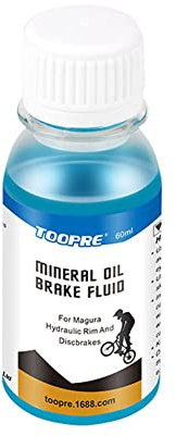 Hydrauliköl für Fahrradbremsen - 60ml Fahrrad Bremssattel,Bremssattel Montage Fahrrad Schmieröl, Bike Reparatur Zubehör Hepvet