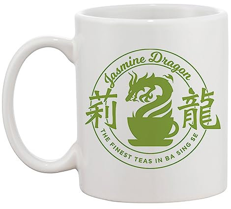 Jasmine Dragon Weiße Tasse Kaffee Tee Männer Frauen Keramik Coffee Tea Mug Cup