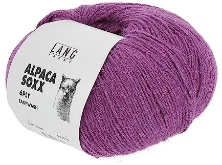 Lang Yarns - Alpaca Soxx 6-fach/6-PLY 0065 pink melange 150 g