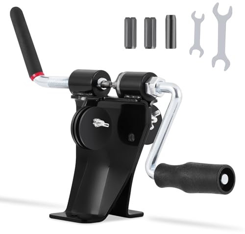 MSFULLSEA Kettensäge Kettenspinner Kettensäge Niet Spinner Reparatur Werkzeug Bank Niet Spinner Bank Mount Kettenrotierer Geeignet für die meisten Kettensägenketten