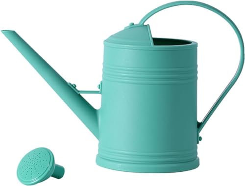 Youning Gießkanne 2L Garten Giesskanne Klein Gießkanne Zimmerpflanzen Blumengießkanne Wasserkannen mit Abnehmbarer Brause Kunststoff Gartengießkanne Pflanzengießkanne für Innen und Außen (Hellgrün)