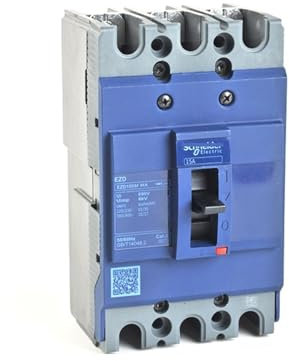 MQNNCNZY EZD100N 15A 3P3T Protection Moteur boîtier en Plastique Protection Moteur disjoncteur EZD100N3015MAN