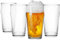 Glasmark KROSNO 1992 Biergläser Set 4 Stück 530 ml Pils Bierglas Stout Ale Gläser Für Bier Bierseidel Bierkrug Spülmaschinengeeignet