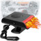 Cerkkapo Autoheizung 12V,150W Heizung 12V,360° Drehba Auto Heizung,2 in 1 Heizung Kühlung Auto Fenster Defroster Demister,Tragbare Heizlüfter für Auto,Auto Heizlüfter mit Zigarettenanzünder-Stecker