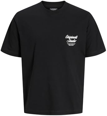 JACK & JONES Jornorrebro Typo Tee Ss Crew Neck Noos