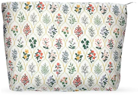 Kleine Kosmetiktasche, Reise Schminktasche mit Reißverschluss Makeup Organizer Münztasche Multifunktionaler Kulturtasche Tragbare Cosmetic Kulturbeutel für Damen Mädchen (Grün (Rautenmuster))