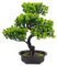 Bonsai Baum Künstlich, AIBAOBAO 34 cm Künstlicher Bonsai Wie Echt, Kunstpflanze Kiefer, Kunstbonsai Naturgetreue Plastik Groß für Deko Baddeko Desktop Büro Bücherregal Fenstersims