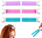 Oruola 6 Stück Lockenwickler mit Klammern,Volumen Haarspangen,Lockenwickler Clips mit Klammern,Selbsthaftend Hair Rollers with Clip,Haarstyling-Werkzeuge Flauschiger Haaransatz,Mehrfarbig