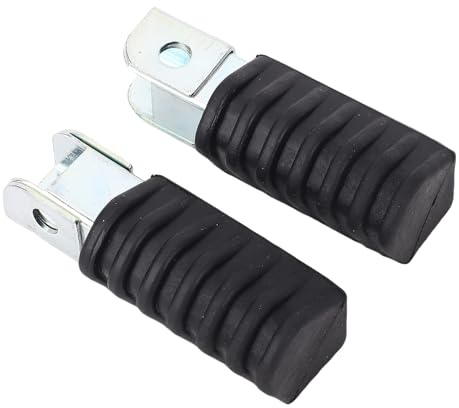 Moto Gauche Droite Footpegs pour PW50 PW80, 2 Pcs Anti Slip Pied Pegs Repose-pied Dirt Bike, Confortable Expérience D'équitation Dirt Pit Bike Moto ATV Quad