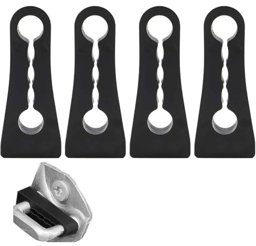 4Pcs Car Door Soundproofing Damper, Rubber Car Door Lock Shock Absorber, Soundproofing Quiet Buffer, Cars Part Damping Protector Cushion, Cars Accessory for Daily Life