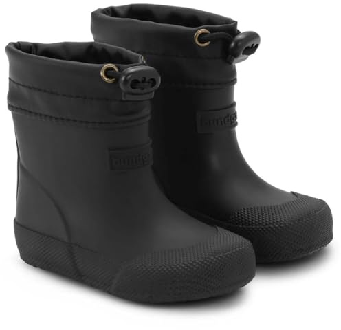 Bundgaard Malik Winter warm Barfuß Gummistiefel Schwarz