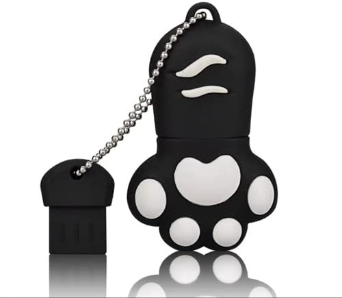 FeliSun USB 3.0 Flash Drive Karikatur Katze Pfote Pen Drive High Speed ??Real Kapazität 64GB Download Speicher USB Stick Pendrive USB Speicherstick