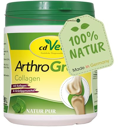 cdVet ArthroGreen Collagen 300g | Natürlich gesunde Gelenke für Tiere mit Collagen (1er Pack)