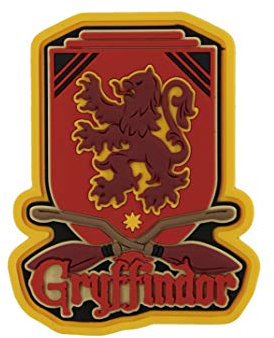 HARRY POTTER Gryffindor Quidditch Soft Touch Magnet, 7,6 cm, mehrfarbig 48396