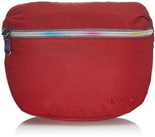 Levi's Damen Women's Boxy Banana Sling Crossbody Bag, Bordeaux