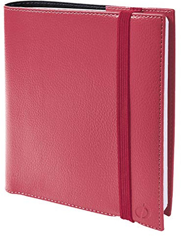 Quo Vadis - Kollektion: Time & Life Medium mit Gummizug – Kalender – Wochenansicht – Format: 16 x 16 cm – Farbe: Rosa – Jahr: 2024