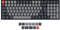 Keychron K4 Wireless Mechanical Gaming Keyboard with White LED Backlight/Gateron Red Switch/Wired USB C/96% ISO-UK-Layout, 100 Keys Bluetooth Computer Keyboard for Mac Windows PC Gamer - Version 2