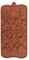 Selecto Bake Silikonform für Musikinstrumente, Schokolade, Musik, Noten, Bass, Gitarre, Klavier, Saxophon, Süßigkeiten, Mini-Seifenstift, Schmelzform, Eiswürfelschalen