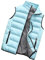 Doudoune sans Manche Homme Zippé Travail Blouson Chauffant Homme Pulls, Gilets et Sweats Homme Manteaux Veste Coupe Vent Hiver Chaude Legere Chasse Marque Pas Cher Automne Halloween Bleu Clair XL