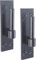 IRONTITE® 2 Pack Heavy Duty Hinges with 12mm Pin for Black Wrought Iron Gates