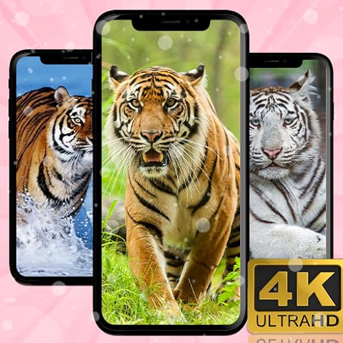 Tiger Wallpapers HD & Backgrounds app | No Ads | Lock & Home Screen