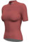 Lo.gas Radtrikot Damen Kurzarm,Fahrradtrikot Rennrad Trikot Atmungsaktiv Frauen Fahrrad Shirt Sommer Fahrradjacke Radfahren Top Mit 3 Taschen XS korallenrosa