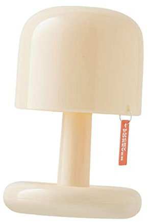 Colcolo Mini-Tischlampe, Schreibtischlampen mit Lampenschirm, wiederaufladbare kleine Schreibtischlampe, Pilz-Nachttischlampe für Nachttisch, Heimbüro, kleine