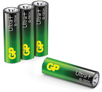 AA Battery GP Alkaline Ultra Plus 1.5 V Pack of 4