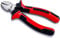 Zeguard Sharp-tec Wire Cutters 200mm, 8-inch Diagonal Cutting Pliers with Anti-Slip Handle, Professional Heat-Treated Side Cutters with Strong Cutting Force