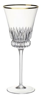 Villeroy & Boch - Grand Royal Gold Rotweinkelch Set mit Goldrand, Weingläser à 200 ml, Kristallglas, Klar