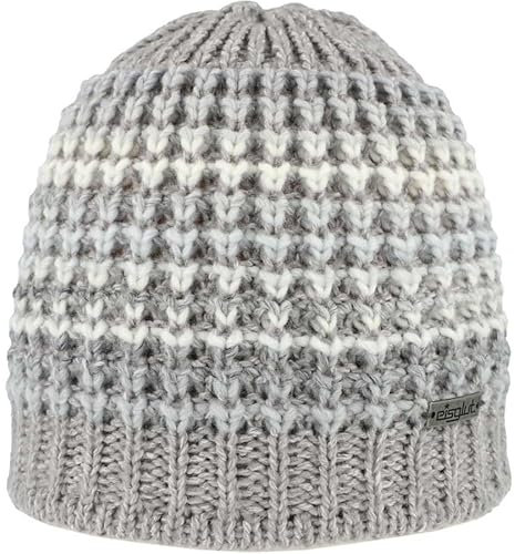 Eisglut Damen Vanessal Strickmütze, Silber Mel., Einheitsgröße EU