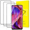 GiiYoon Lot de 3, Verre Trempé pour Oppo A74 5G/Oppo A54 5G [Couverture Complète] [Vitre Protecteur 9H Dureté] [Sans Bulles] [Anti-rayures] Film Protection écran