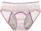Periodenunterschwäsche String Tanga Damen Schwarz Baumwolle Unterhosen Periodenslip Hohe Taille Weich Inkontinenz Slip Panties Starke Blutung Bequeme High Waist Perioden Unterwäsche Menstruation Slip
