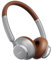 TONEMAC H9 kabellose Kopfhörer, Bluetooth 5.4, integriertes Mikrofon, 80 Stunden Spielzeit, Brillanz-Stil, Spielmodus, Geräuschisolierung, Retro-Rock-Stil, 36 mm Tiefe Bass-Headsets (Braun)