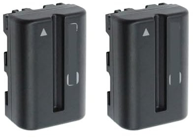 Lithium Battery NP-FM500H NPFM500H Camera Battery BC-VM10 Charger ,Compatible For Sony A57 A58 A65 A77 A99 A100 A550 A560 A580 A700 A850 A900 Battery L50(2Pcs Battery)