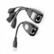 Iuhtrb 4PORT USB su Cavo CAT6 Adattatore USB A Ethernet Estende I Segnali USB A 50 Metri per L'utilizzo della Casa in Ufficio Accesso Remoto