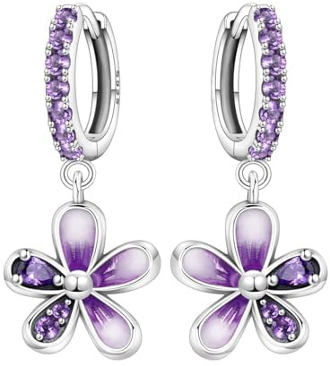 SOUTHPLUS Ohrringe Silber 925 Mädchen Geschenk für Frauen | Ohrringe Hängend Ohrringe Damen Schmuck Damen Geschenkbox Beste Freundin Geschenke Muttertagsgeschenk Geschenk Freundin