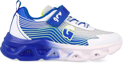 Garvalín Sportschuhe für Jungen 262725 Running GRV, Weiß / Blau B057, 29 EU
