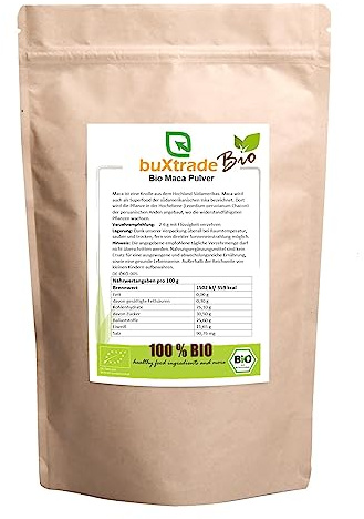 1 kg BIO Maca Pulver - Macapulver | Superfood | aus Peru | Rohkostqualität