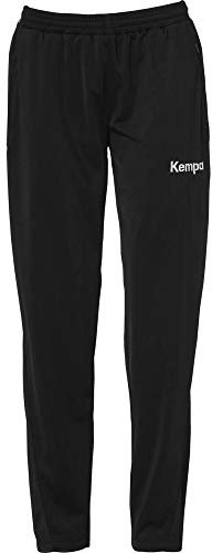 Kempa Damen Core 2.0 Poly Damen Hose, Schwarz/Dark Grau Melange, M EU