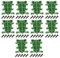 Hutschienen Adapter Set，Jectse 10 pcs PCB DIN C45 Schiene Adapter，Montage für DIN C45-Schienenmontage，zum Sichern und Halten von Leiterplatten- oder elektronischen Schaltgeräten