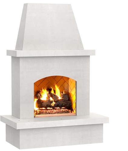 Contractor's Model Outdoor Fireplace | American Fyre Designs (Vented)