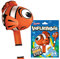Inflatimals - Clown Fisch von Deluxebase. Riesiges aufblasbares Meerestier Aufblasbares Spielzeug. Perfektes aufblasbares Partygeschenk oder Partydekoration für Kinder