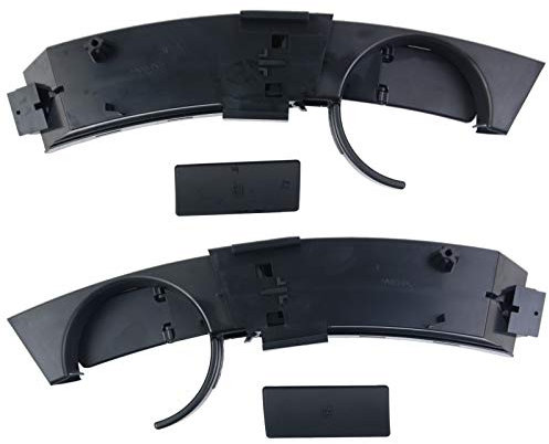 51457070323 51457070324 Becherhalter für Armaturenbrett, schwarz, linke und rechte Beifahrerseite, kompatibel mit Z4 E85 E86 2003-08